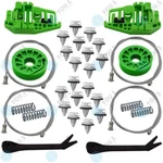 For Bmw 3 Series E90 E91 Window Regulator Repair Kit Clips Tool - Rear L+r Neu. Price: $21.93.