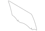 Genuine Ford Door Glass PL3Z-1625713-A New. Price: $393.22.