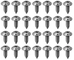 40 Oer Triple Chrome Wheel Well Screws! For All Impala Nova Camaro Firebird Etc New. Price: $38.00.