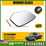 Mirror Glass For 2008-2012 Honda Accord Flat Left With Backing Plate 76253TA5A01 New. Price: $16.14.