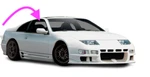 Fits: 1990-1996 Nissan 300ZX 2DOOR Coupe Front Right Passenger Window Glass New. Price: $290.95.
