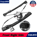 Fits 2011-2012 Chevy Cruze 4-DOOR W/motor Front Passenger Power Window Regulator New. Price: $32.48.