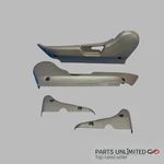 92-95 Honda Civic Oem Front Seat Railing Covers Panels 4 Door Sedan Brown Used. Price: $65.00.