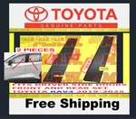 2019-2025 Toyota RAV4 Oem Door Molding Plastic Trim Cover Driver Side Front Rear New. Price: $145.45.