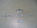 2003-2009 Lexus UZJ120L GX470 Rear Trunk Lid Emblem Logo Badge Symbol Set Used. Price: $49.87.