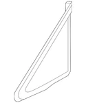 Genuine Nissan Vent Window Assembly 76820-1JA0B New. Price: $293.12.