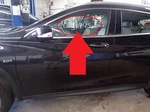 17 18 19 Infiniti QX30 Left Front Door Window Glass Only Used. Price: $82.50.
