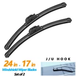 Juyioudy 24"+17" Windshield Wiper Blades Fit For Dodge Caliber 2007-2012,2 Pack New. Price: $12.34.