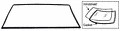 Crl Windshield Gasket Rubber Seal 1979-1983 Toyota Truck FCW397 Replacement. Price: $63.65.
