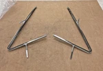 67 Camaro Firebird Vent Window Glass Frames - Lh & Rh (sold Pair) New. Price: $119.95.