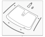 Genuine Ford Windshield FG1Z-5403100-A New. Price: $664.85.