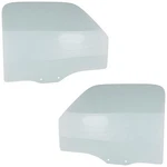 Set Of 2 Door Glasses Front Driver & Passenger Side For Pickup Left Right Pair New. Price: $127.02.