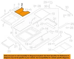Ford Oem 15-18 Edge Sunroof-sunroof Glass JT4Z58500A18B New. Price: $1083.96.