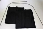 Freightliner Cascadia 2008-2025 Windshield Curtains And Rails New. Price: $450.00.