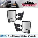 Trail Ridge Tow Mirror Power Heat Turn Clearance Light Textured Pair Ford Sd New. Price: $249.95.