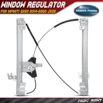 Power Window Regulator For Infiniti QX60 2014-2020 JX35 2013 807203JA0A Front Rh New. Price: $44.99.
