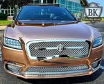 2015-2020 Lincoln Continental Chrome Triple Weave Mesh Light Led Grille New. Price: $2650.50.