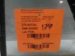 Driver Left Rear Door Vent Glass Fits 05-12 Avalon 369274 Used. Price: $55.00.