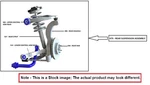 Right Rear Complete Suspension Assembly Oem 21-24 Ford Broncospt Used. Price: $150.00.