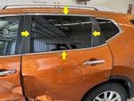 14-20 Nissan Rogue Driver Left Rear Side Door Glass Window Only Used. Price: $110.00.