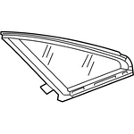 Genuine Mercedes-benz Oe Side Window, Fixed 238-670-88-00 New. Price: $193.71.