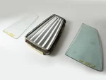 1972 - 1980 Mercedes 450SLC R107 Quarter Glass Window Rear Left 1076701792 Oem Used. Price: $90.08.