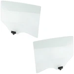 Pair Set Of 2 Door Glasses Rear Driver & Passenger Side Left Right For Mazda 3 New. Price: $83.66.