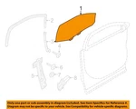 Ford Oem 11-17 Explorer Front Glass Hardware-door BB5Z7821411B New. Price: $547.78.