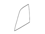 Genuine Bmw Door Window Green Front Left 51-32-8-105-031 New. Price: $191.98.