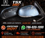 04-08 Acura Tsx Driver Left Turn Signal Side View Door Mirror Black 7 Wire Used. Price: $80.00.