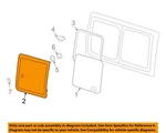 Side Sliding Door Moveable Glass New Genuine Gm Oem 25751989. Price: $27.49.