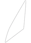 Genuine Nissan Vent Window Assembly 76821-3LM0C New. Price: $68.08.