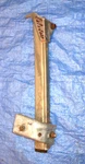 1970-72 Dart Valiant 2-DR Hdtp Door Glass Rear Channel W-brkt And Support Vgc Used. Price: $79.95.