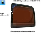 15023332 96 To 21 Express 2500 Right Rear Fixed Barn Door Back Glass Window Used. Price: $99.00.