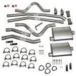 Summit Exhaust System Header-back 3.00 " Split Rear Steel Fits Dodge E-body New. Price: $507.97.