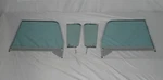 1960-1963 Chevy Pickup Truck Vent Door Glass Chrome Frames Green Windows 4PC Set New. Price: $409.00.