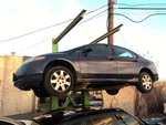 Driver Front Door Glass Sedan Canada Market Fits 06-11 Civic 369730 Used. Price: $60.00.