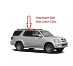 Fits 2001-2007 Toyota Sequoia 4D Rear Door Glass Window / Passenger Right Side New. Price: $82.90.