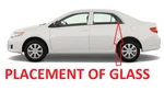 Fits: 2009-2013 Toyota Corolla 4 Door Rear Left Side Vent Glass Window New. Price: $45.90.