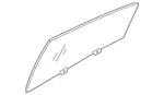 Genuine Mitsubishi Door Glass 5736A832 New. Price: $428.20.