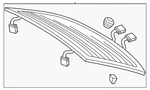 Genuine Audi Lift Gate Glass 83A-845-501-A-NVB New. Price: $661.98.