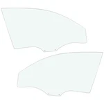 Set Of 2 Door Glasses Front Left-and-right & For Hyundai Accent Pair New. Price: $189.56.