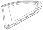 Genuine Bmw Quarter Glass 51-37-7-482-816 New. Price: $142.58.