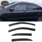 Fit 03-08 Toyota Corolla Sedan 4DR Mugen Style Window Visors Rain Sun Guard Vent New. Price: $24.36.