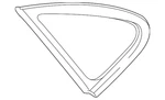 Genuine Hyundai Quarter Glass 87810-2H000 New. Price: $203.13.