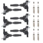 6PCS Ignition Coil & Spark Plug Pack For Buick Cadillac Chevrolet 3.6L V6 UF830 New. Price: $96.43.