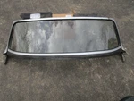 Mgb Roadster Complete Windshield & Frame Assembly, Excellent HZA5108, Triplex Used. Price: $745.00.