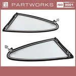 Pop Out Window For Porsche 911 F/g Coupe '69-'77 Side Rear L+r Set Neu. Price: $1864.04.