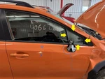 13-17 Subaru Xv Crosstrek Passenger Right Front Side Door Vent Window Glass Only Used. Price: $110.00.