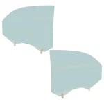 Set Of 2 Door Glasses Rear Driver & Passenger Side Sedan Left Right For Kia Pair New. Price: $138.28.